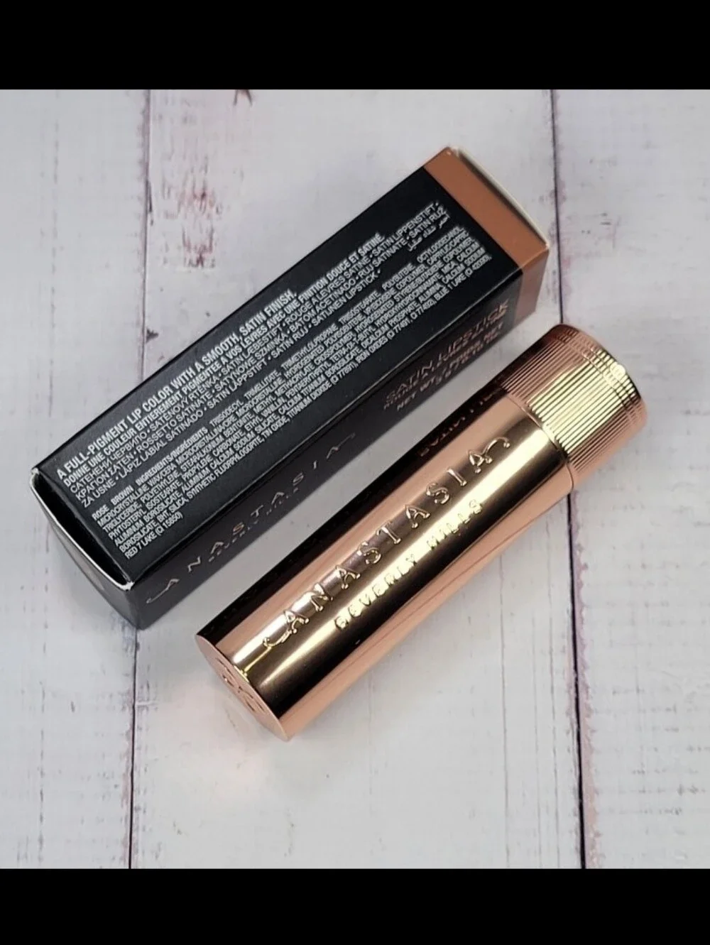 Anastasia Beverly Hills Full-Pigment Satin Velvet Lipstick BNIB